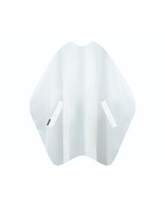 Trend-Design Kapmantel Classic button wit 135x150cm