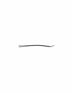 Sibel Haarspeldjes straight bollend zwart 50mm - 24st