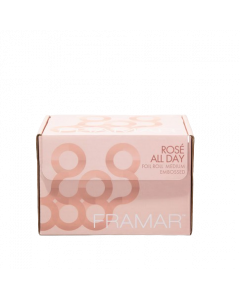 Framar Embossed Roll Foil Rose 98m
