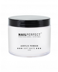 NailPerfect Acrylic Powder Soft White 100gr