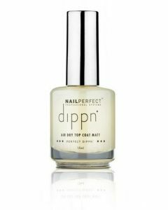 NailPerfect Dippn&#039; Air Dry Top Coat Matt 15ml