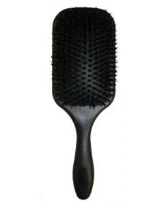Denman Paddle Brush D83 Echt Haar Zwart
