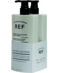 REF Weightless Volume Duo Shampoo + Conditioner Limited Edition 2x600ml