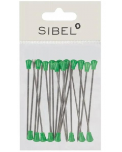 Sibel Metal Setting Roller Pins Long 60mm 20st