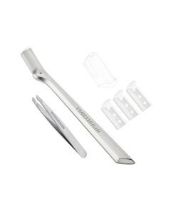 Tweezerman Brow Razor + Mini Tweezer Set