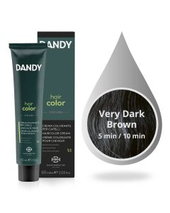 Dandy Hair Color 2 Zeer Donkerbruin 60ml